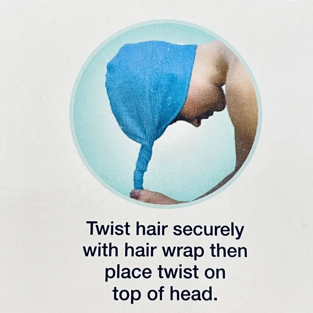 New 9 Microfiber Hair Wrap Hair Towel Pink Yellow